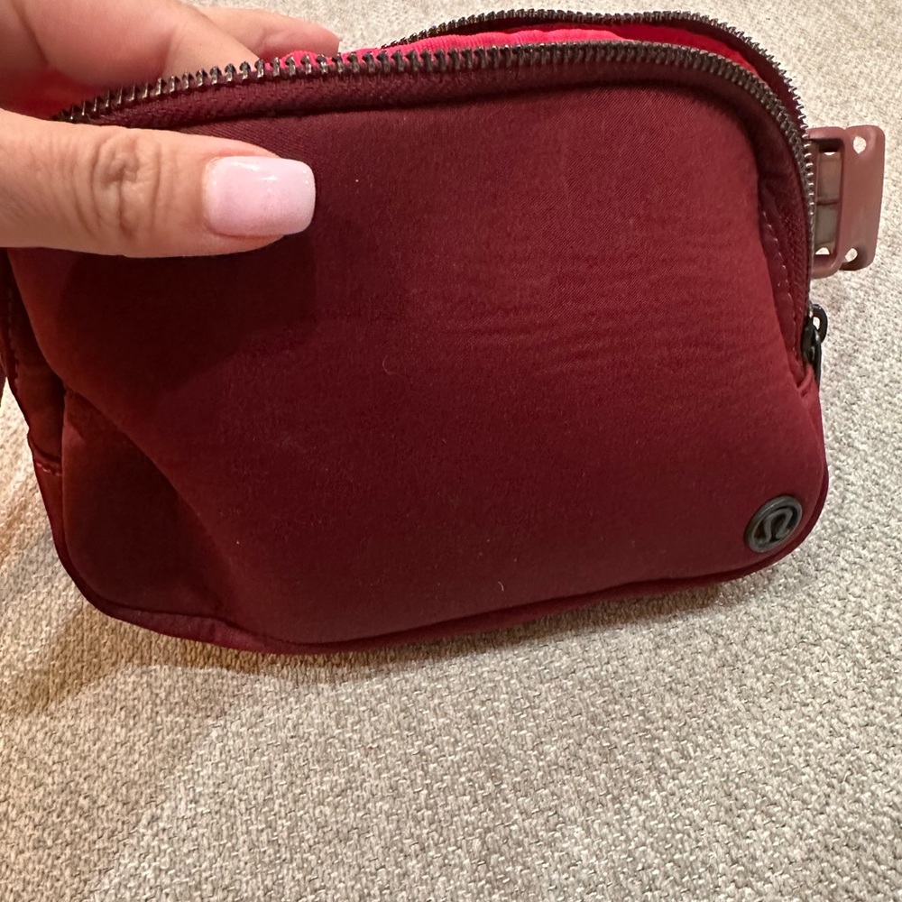 Lululemon Burgundy Crossbody Bag